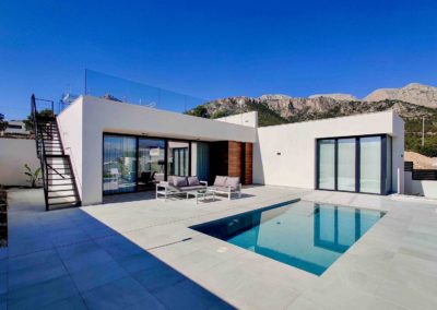 vista lateral K'IIN VILLAS