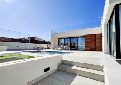 chalet con piscina costa blanca exterior K'IIN
